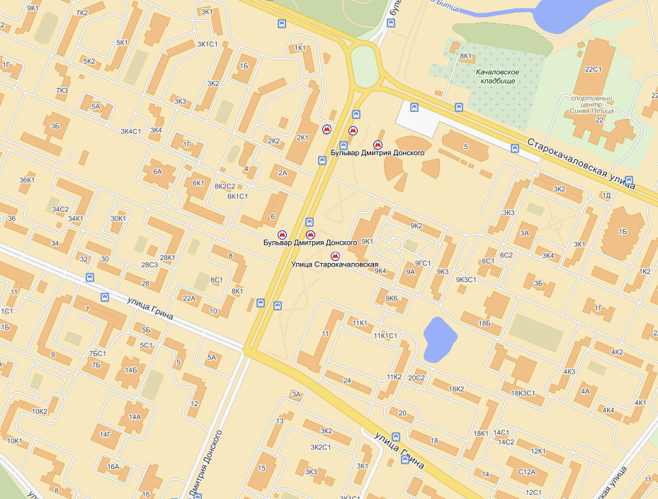 Улица Старокачаловская